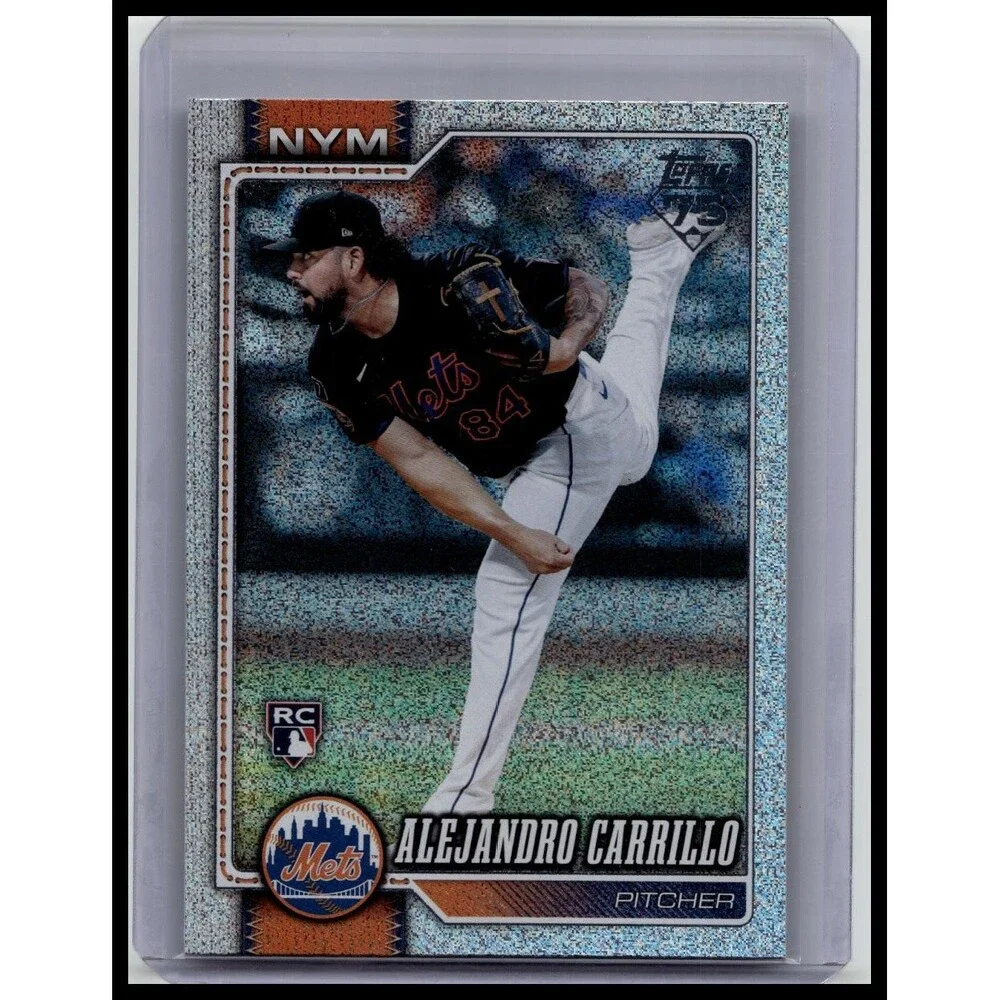 2026 Topps Alejandro Carrillo #531 New York Mets Sandglitter